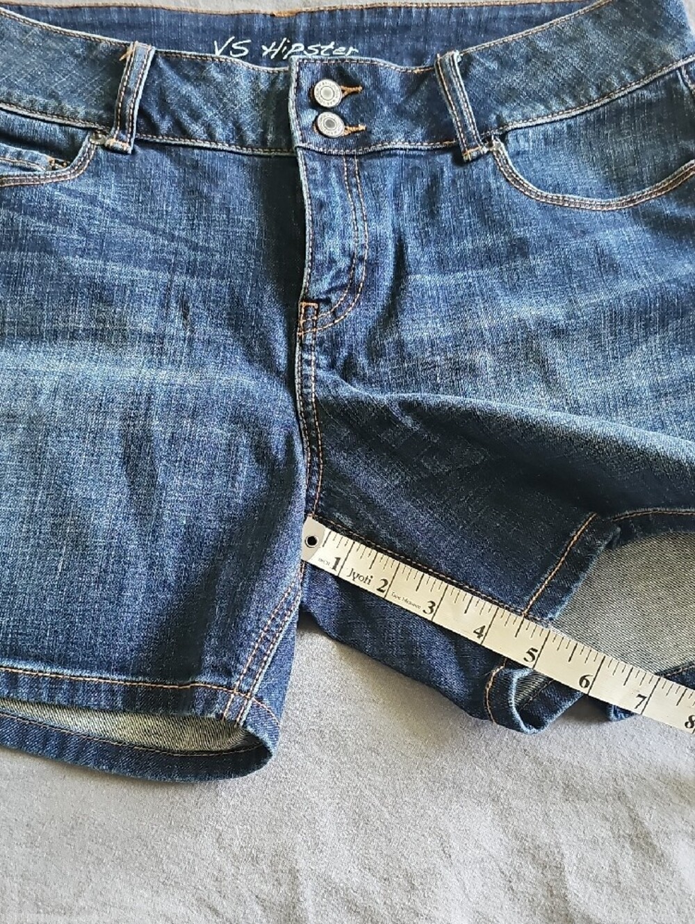 VS The Hipster Dark Indigo Denim Shorts - Picture 7 of 8